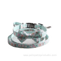 Wholesale Floral Luxury Pet Dog Bow Tie Collar